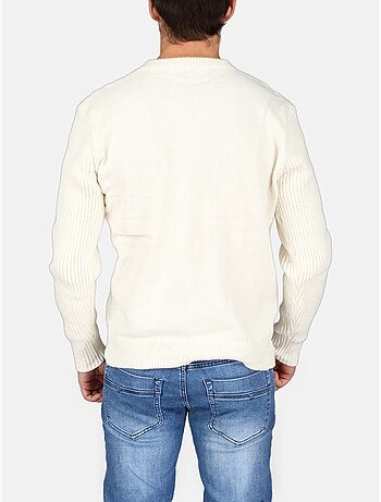 Camisola elegante de gola redonda - Kenzarro