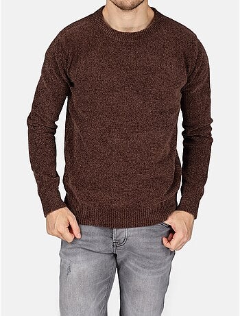 Camisola elegante de gola redonda - Kenzarro
