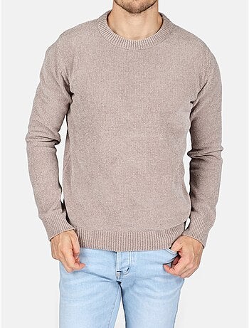Camisola elegante de gola redonda - Kenzarro