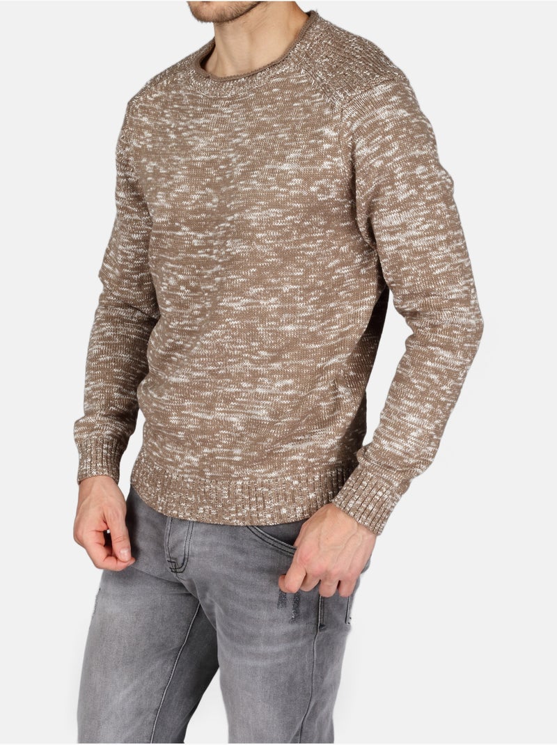 Camisola elegante de gola redonda - Kenzarro Cinza escuro - Kiabi