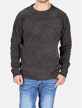 Camisola elegante de gola redonda - Kenzarro