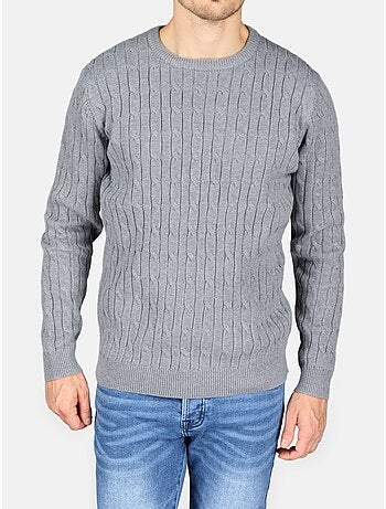 Camisola elegante de gola redonda - Kenzarro