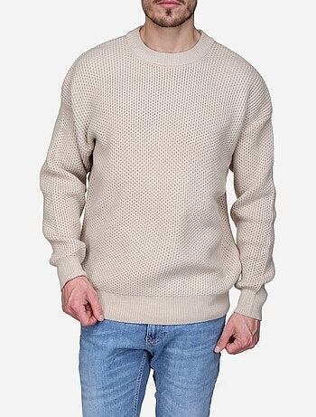 Camisola elegante de gola redonda - Kenzarro