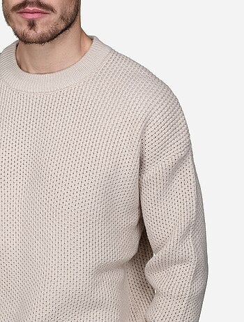 Camisola elegante de gola redonda - Kenzarro
