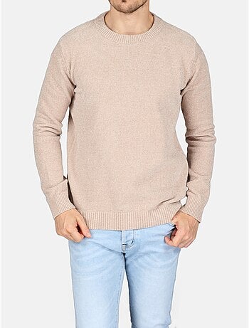 Camisola elegante de gola redonda - Kenzarro