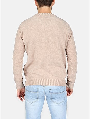 Camisola elegante de gola redonda - Kenzarro