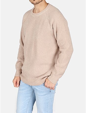 Camisola elegante de gola redonda - Kenzarro