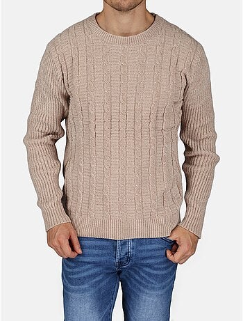 Camisola elegante de gola redonda - Kenzarro
