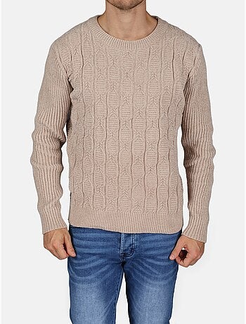 Camisola elegante de gola redonda - Kenzarro