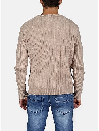 Camisola elegante de gola redonda - Kenzarro