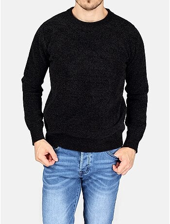 Camisola elegante de gola redonda - Kenzarro