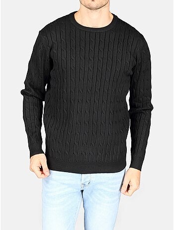 Camisola elegante de gola redonda - Kenzarro