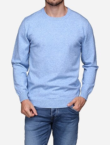 Camisola elegante de gola redonda - Yves Enzo