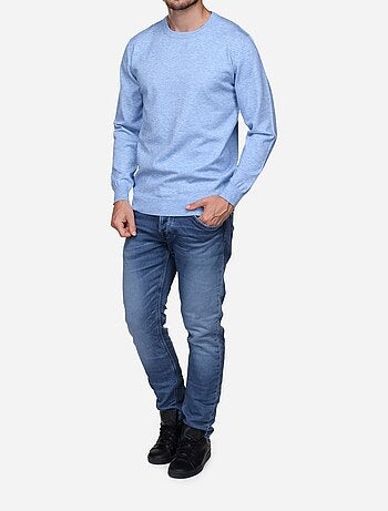 Camisola elegante de gola redonda - Yves Enzo