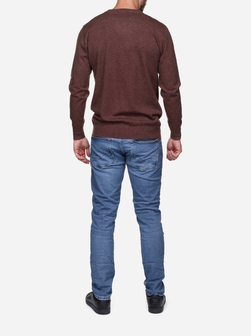 Camisola elegante de gola redonda - Yves Enzo - Kiabi Camisola elegante de gola redonda - Yves Enzo - Kiabi