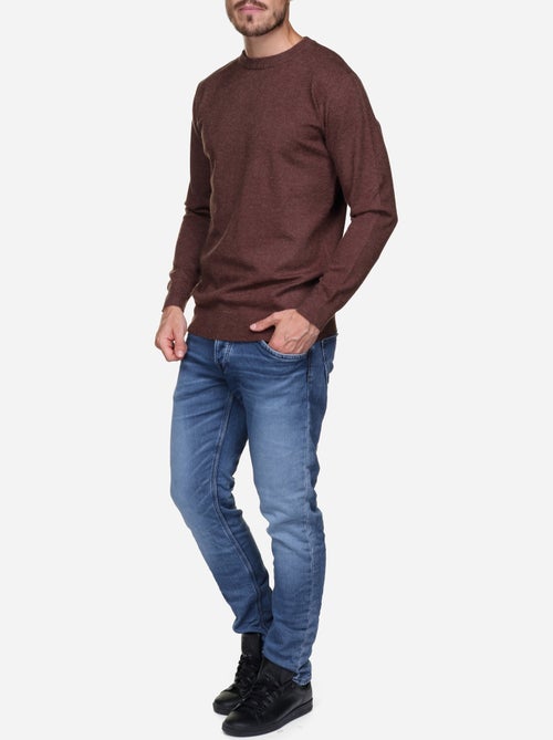 Camisola elegante de gola redonda - Yves Enzo - Kiabi Camisola elegante de gola redonda - Yves Enzo - Kiabi