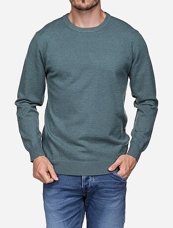 Camisola elegante de gola redonda - Yves Enzo