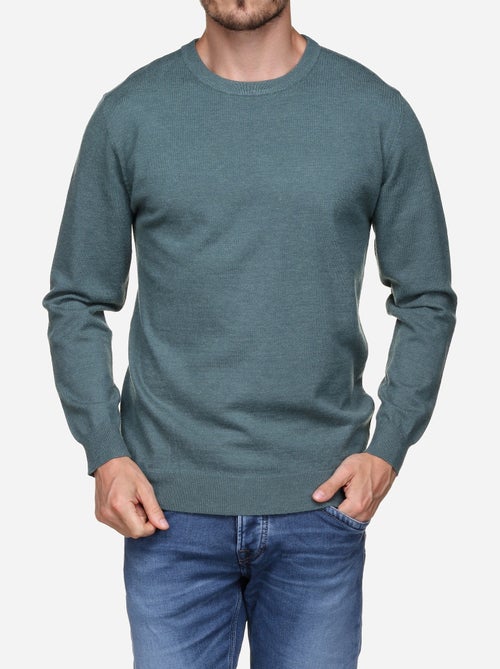 Camisola elegante de gola redonda - Yves Enzo - Kiabi Camisola elegante de gola redonda - Yves Enzo - Kiabi