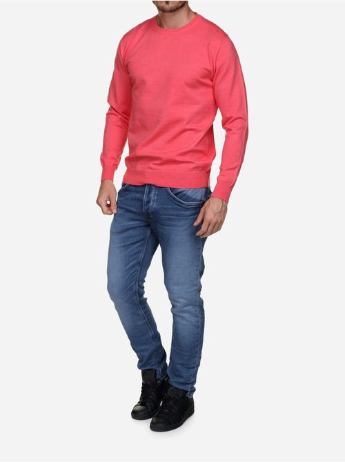 Camisola elegante de gola redonda - Yves Enzo - Kiabi Camisola elegante de gola redonda - Yves Enzo - Kiabi