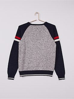 Camisola em fina malha canelada - Kiabi