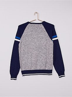 Camisola em fina malha canelada - Kiabi