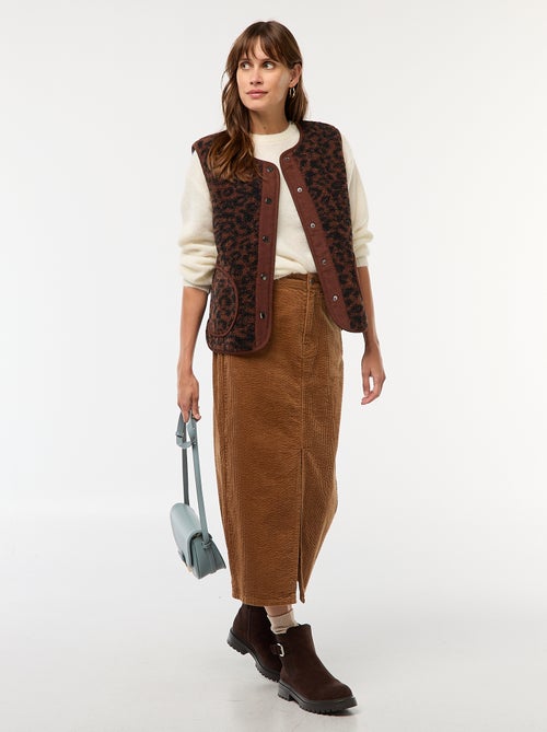 Camisola em lã e mohair misturado - Kiabi