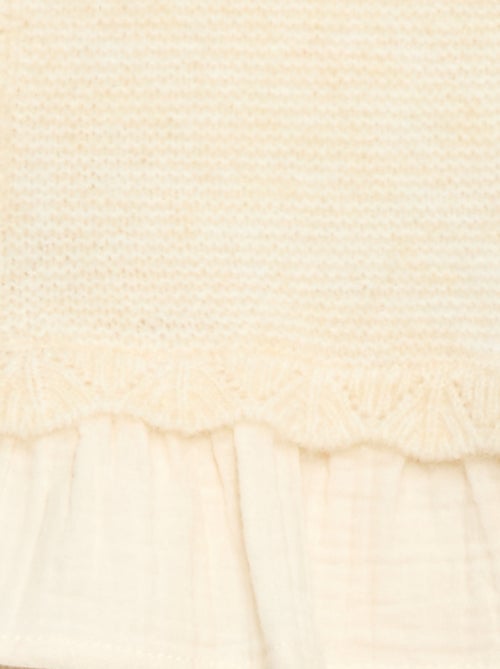 Camisola em lã mista - Kiabi