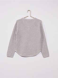 Camisola em malha 'de conceção ecológica' - Kiabi