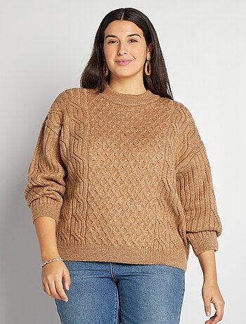 Camisola em malha de fantasia