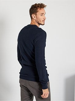 Camisola em malha de fantasia de conceção ecológica +1,90 m - Kiabi