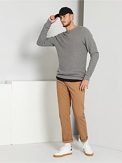 Camisola em malha de fantasia de conceção ecológica +1,90 m - Kiabi