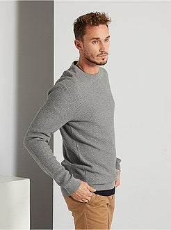 Camisola em malha de fantasia de conceção ecológica +1,90 m - Kiabi