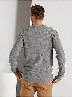 Camisola em malha de fantasia de conceção ecológica +1,90 m - Kiabi