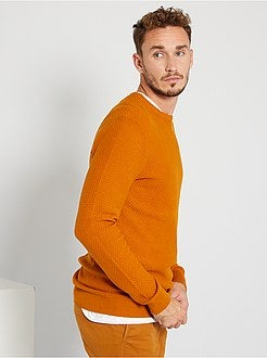 Camisola em malha de fantasia de conceção ecológica +1,90 m - Kiabi