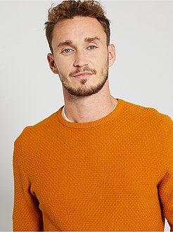 Camisola em malha de fantasia de conceção ecológica +1,90 m - Kiabi