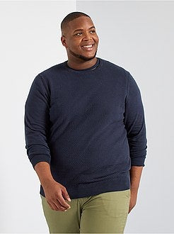 Camisola em malha de fantasia de conceção ecológica - Kiabi