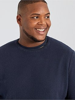 Camisola em malha de fantasia de conceção ecológica - Kiabi