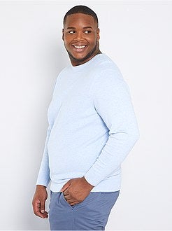 Camisola em malha de fantasia de conceção ecológica - Kiabi