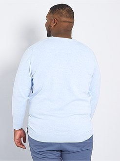 Camisola em malha de fantasia de conceção ecológica - Kiabi