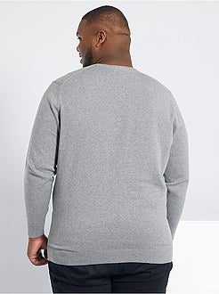 Camisola em malha de fantasia de conceção ecológica - Kiabi