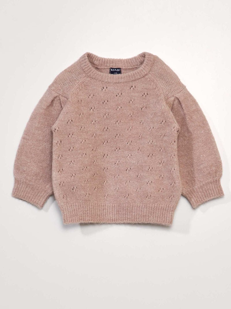 Camisola em malha de fantasia ROSA - Kiabi
