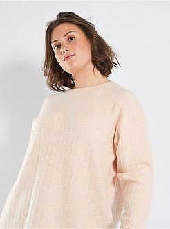 Camisola em malha de fantasia - Kiabi