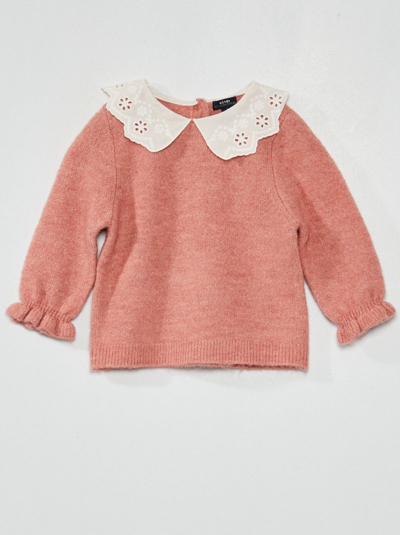 Camisola em malha de fantasia ROSA - Kiabi