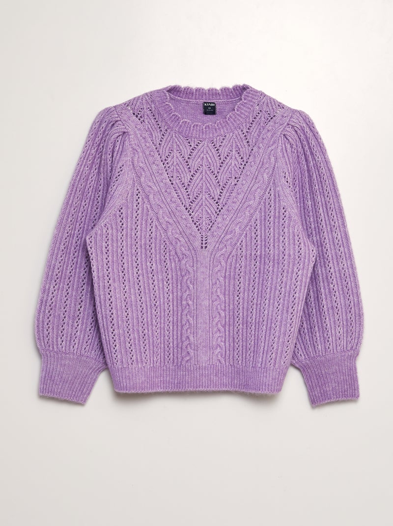 Camisola em malha de fantasia VIOLETA - Kiabi