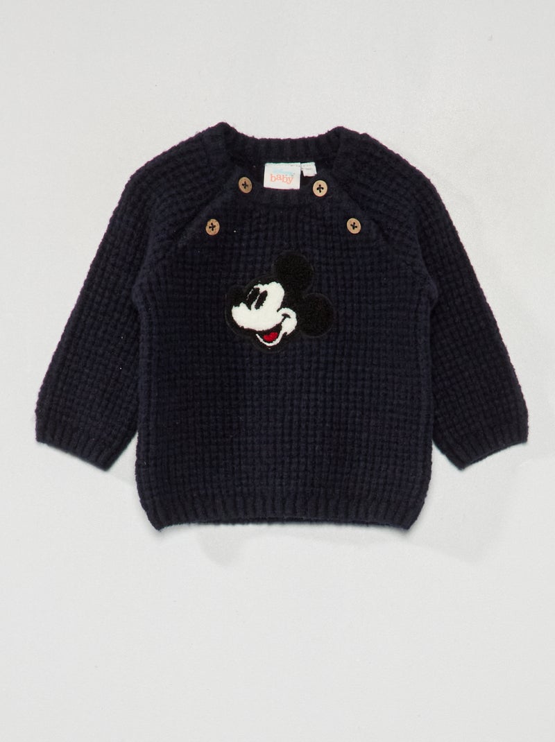 Camisola em malha de tricô 'Disney' AZUL - Kiabi