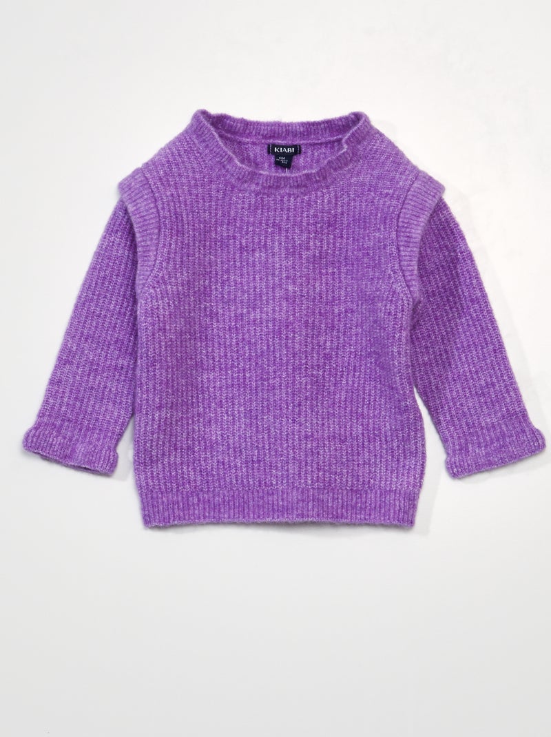 Camisola em malha de tricô VIOLETA - Kiabi