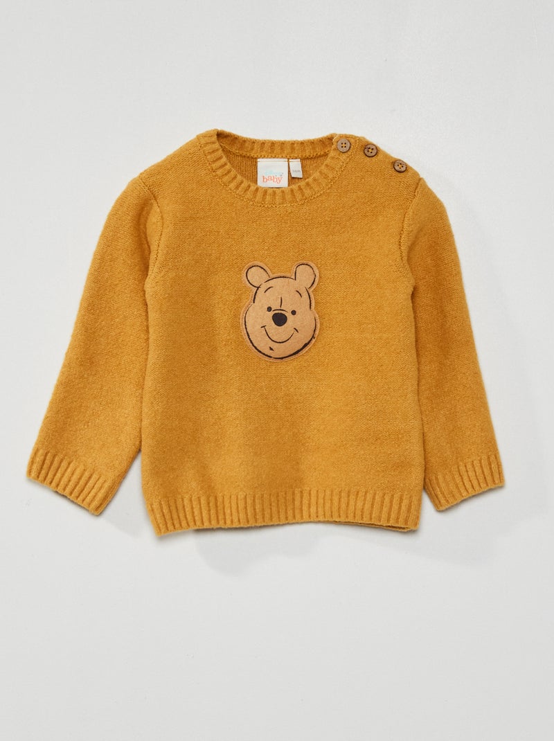 Camisola em malha de tricô 'Winnie' da 'Disney' AMARELO - Kiabi