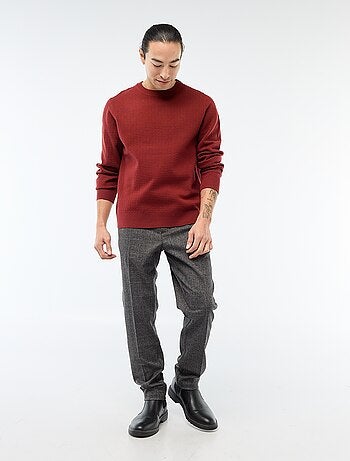 Camisola de malha fantasia