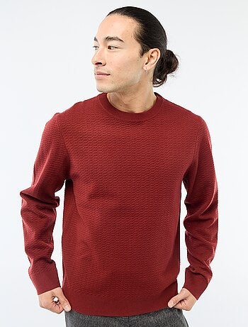 Camisola de malha fantasia