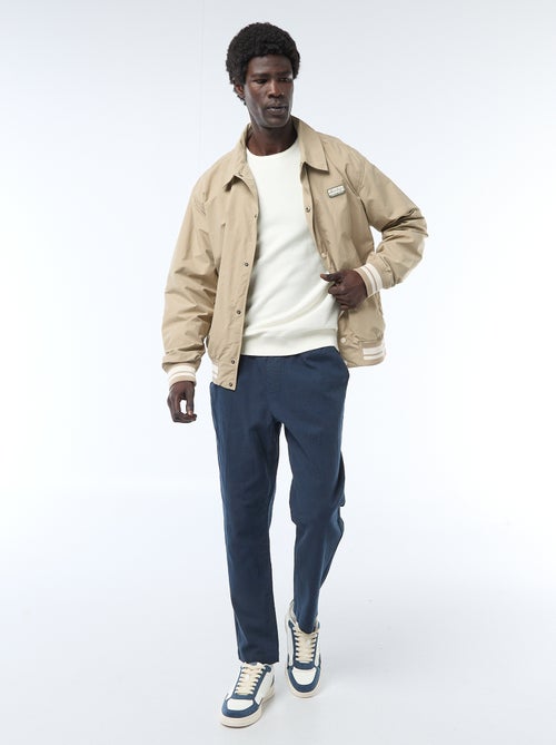 Camisola em malha favo de mel - Kiabi